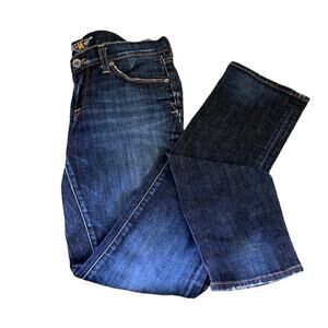 Lucky Brand Darker Wash Zoe Straight Jeans